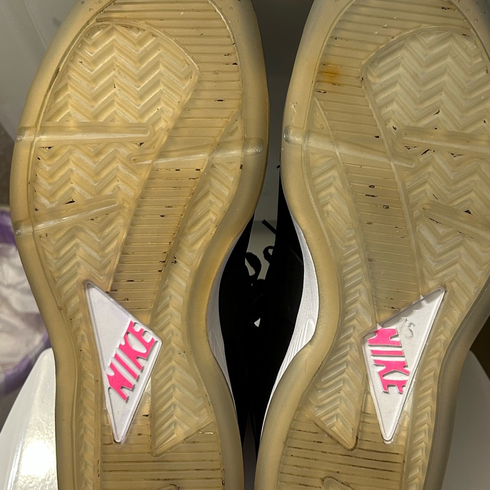 Nike Sneakers with Pink and Tan Soles